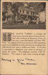 The White Turkey Farm House Restaurant Postcard