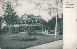 Hotel Kenmere on Lake Kenosia Postcard