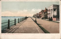 East Battery Parade and Historic Residences Postcard