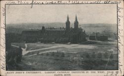 Saint John's University, Largest Catholic Institute Postcard