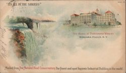 "The Home of Shredded Wheat" & Niagara Falls Postcard