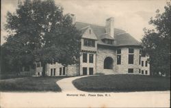 Hazard Memorial Hall Postcard