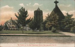 "St. Peters by the Sea" Episcopal Church Postcard