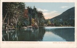 Saco Lake, Crawford Notch, White Mountains Postcard