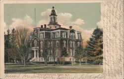 Robinson Seminary Building with Cupola Postcard