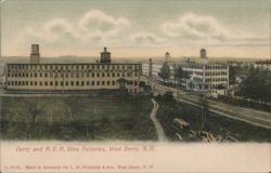 Derry and H. E. H. Shoe Factories Postcard