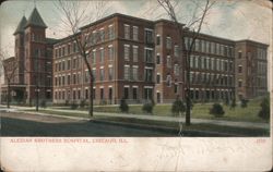 Alexian Brothers Hospital Postcard