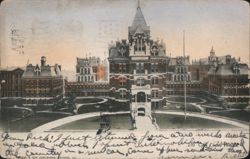 Cook County Hospital Building and Grounds Postcard