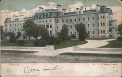 U. S. Marine Hospital Postcard