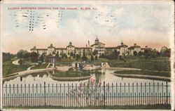 Illinois Northern Hospital for the Insane Postcard