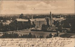 State Hospital Main Buildings and Grounds Postcard