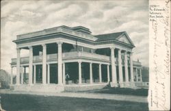 St. Edwards Infirmary with Grand Colonnade Postcard