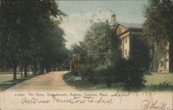The Drive, State Lunatic Asylum Postcard