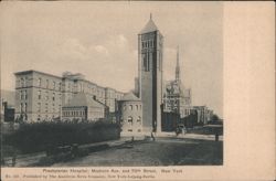 Presbyterian Hospital, Madison Ave. and 70th Street Postcard