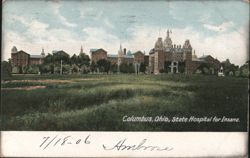 State Hospital for Insane Postcard