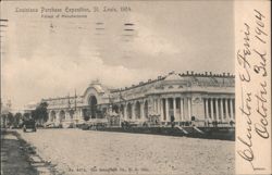 Palace of Manufactures, Louisiana Purchase Exposition Postcard