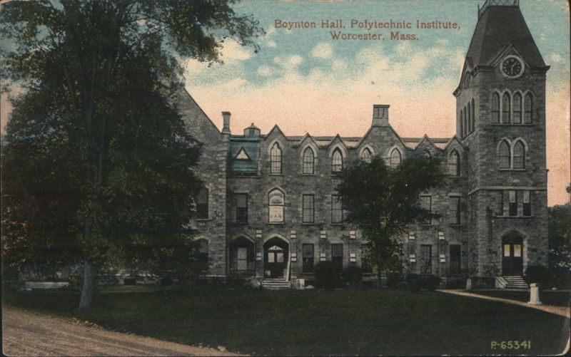 Boynton Hall, Polytechnic Institute Worcester Massachusetts