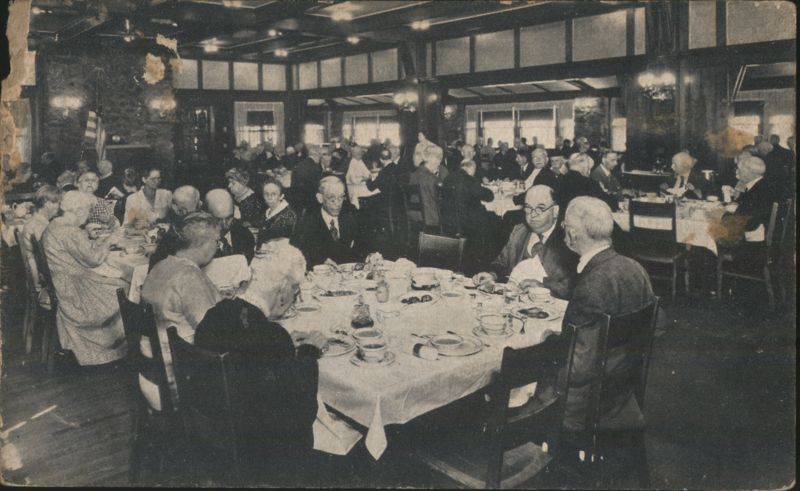 Dining Room Interior Masonic Home The Overlook Charlton Massachusetts
