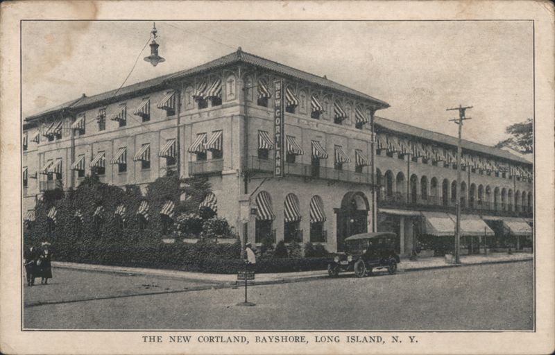 The New Cortland Hotel, Bayshore, Long Island Bay Shore New York
