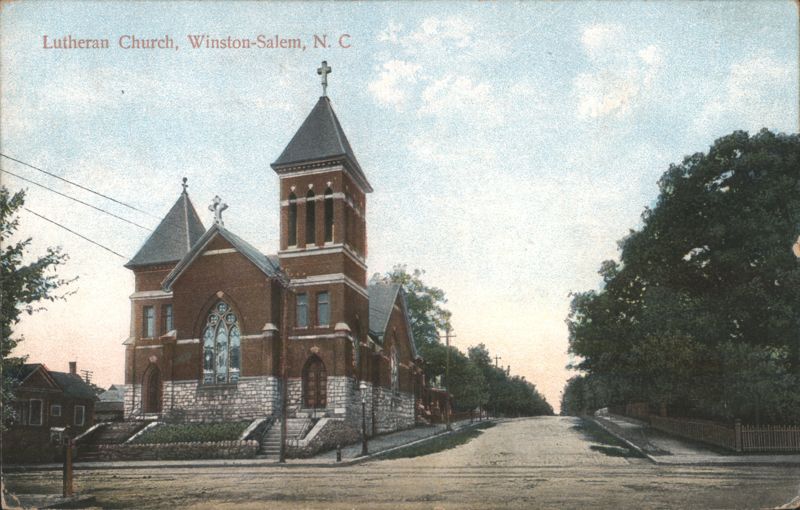 Lutheran Church Building Winston-Salem North Carolina