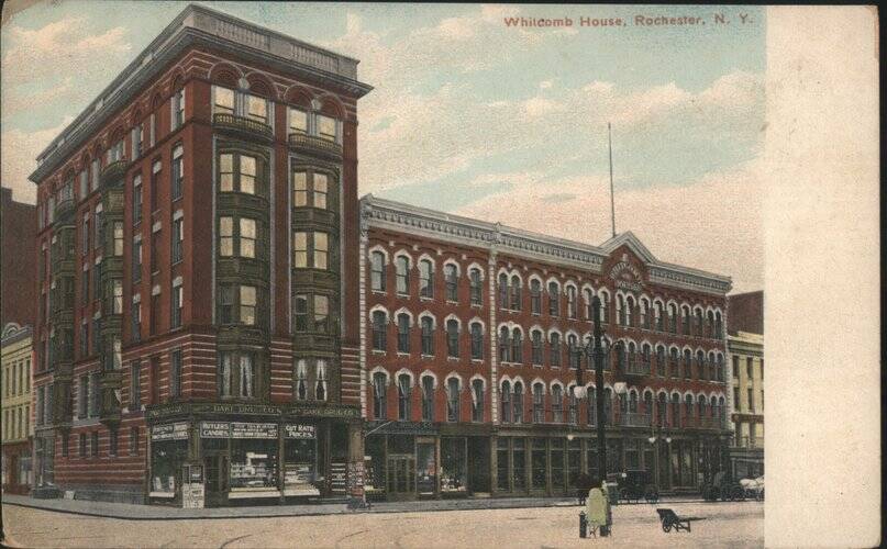 Whitcomb House and Dake Drug Co. Building Rochester New York