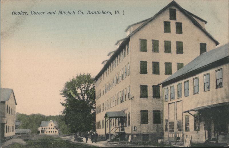 Hooker, Corser and Mitchell Co. Factory Building Brattleboro Vermont