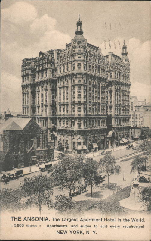 The Ansonia Apartment Hotel, Broadway, New York City