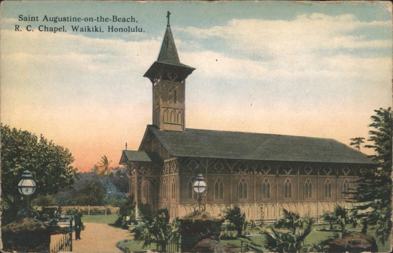 Saint Augustine-on-the-Beach R.C. Chapel, Waikiki Honolulu Hawaii