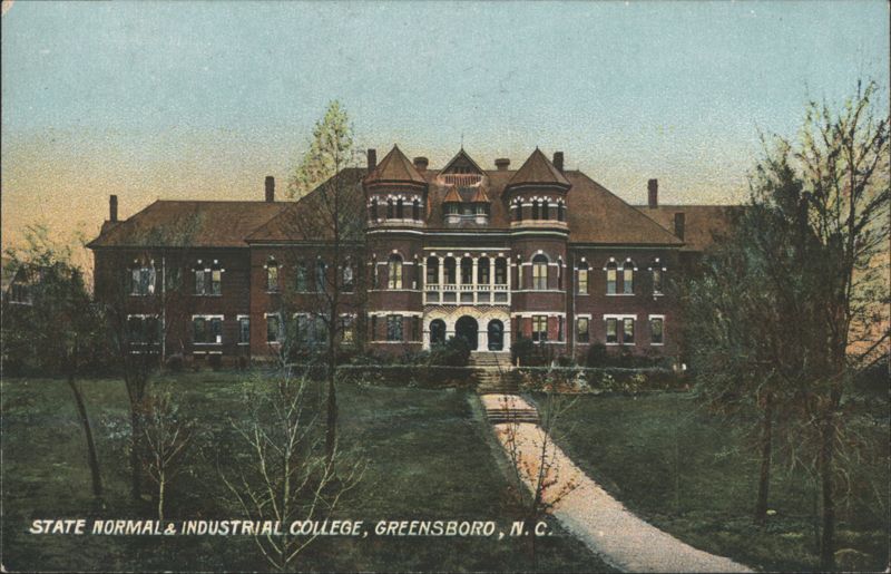 State Normal and Industrial College Building, Greensboro North Carolina
