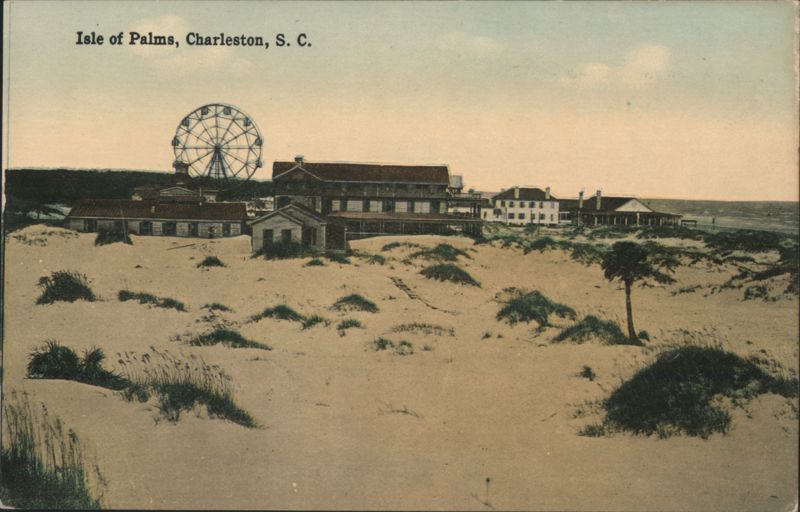 Ferris Wheel and Beachfront Buildings Isle of Palms South Carolina