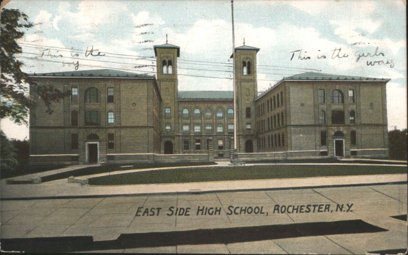 East Side High School Building Rochester New York