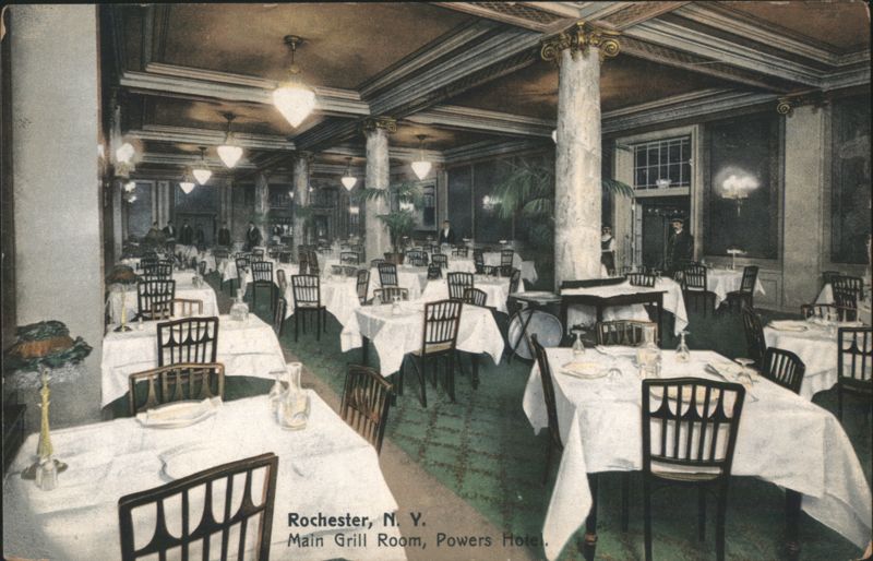 Main Grill Room, Powers Hotel Rochester New York