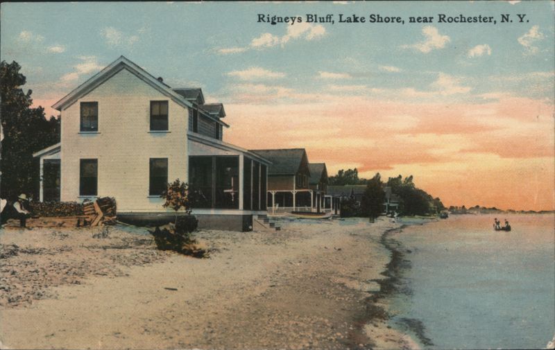 Rigneys Bluff, Lake Shore Cottages near Rochester, NY New York