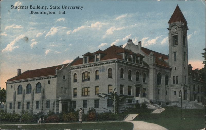 Students Building, State University, Bloomington, Indiana