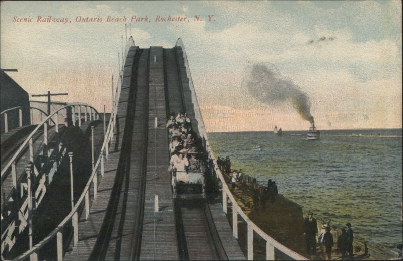 Scenic Railway at Ontario Beach Park Rochester New York