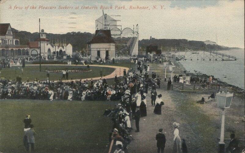 Pleasure Seekers at Ontario Beach Park Rochester New York