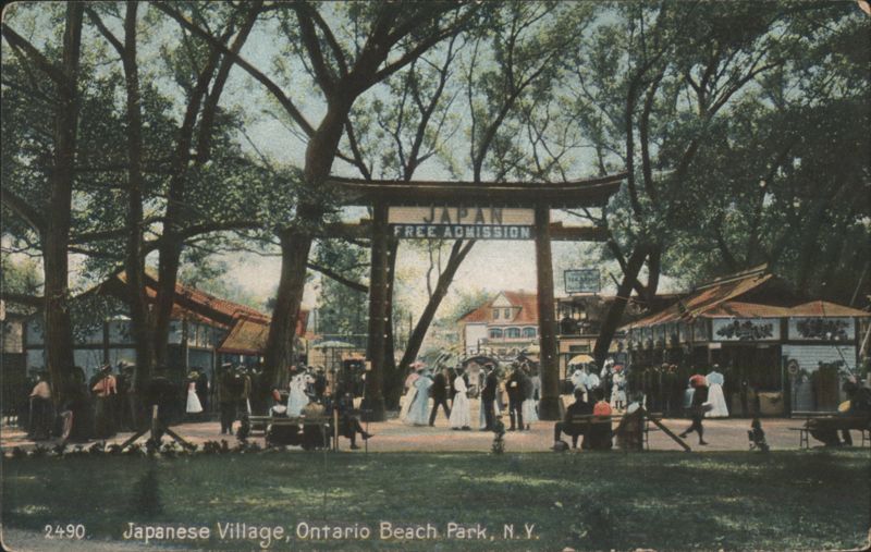 Japanese Village at Ontario Beach Park Rochester New York