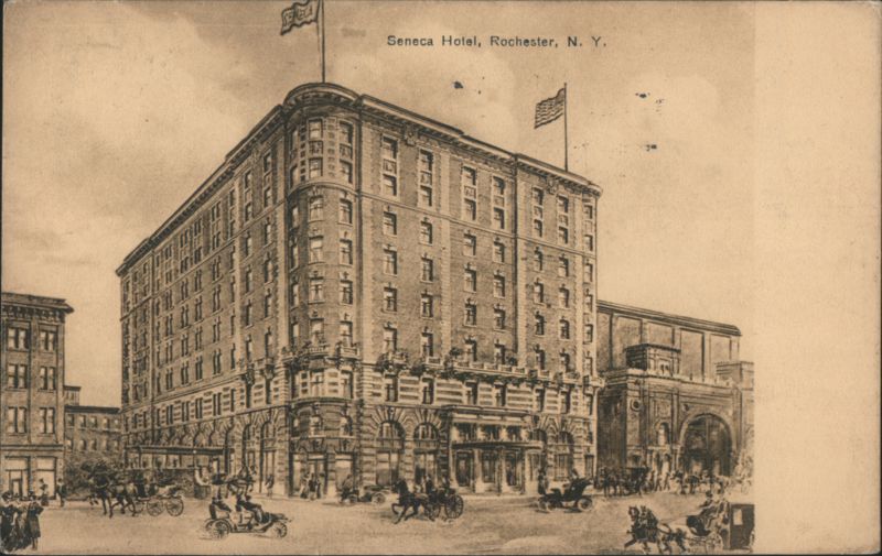 Seneca Hotel Exterior View Rochester New York