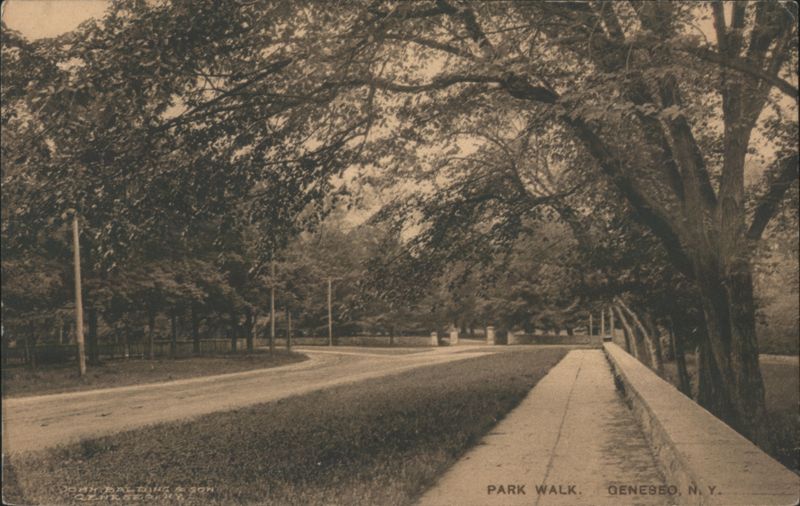 Park Walk, Geneseo, New York