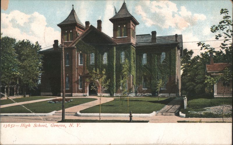 High School Building, Geneva, New York