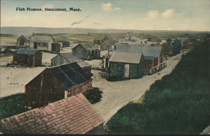Fish Houses, Siasconset, Massachusetts