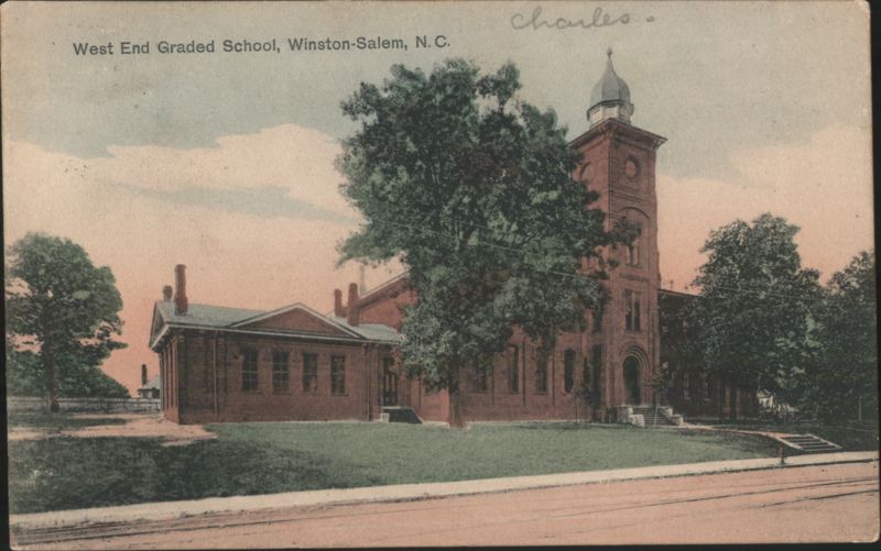 West End Graded School Building Winston-Salem North Carolina
