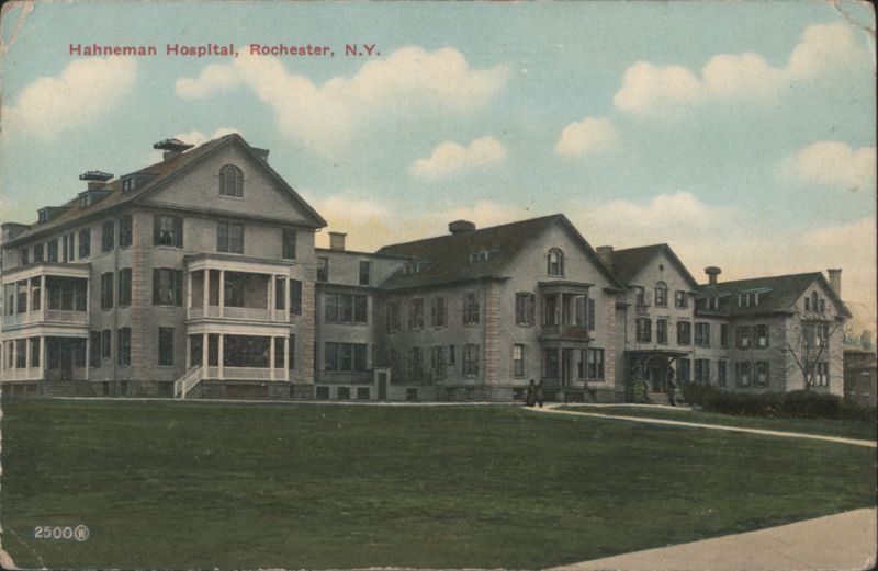 Hahneman Hospital Building Exterior Rochester New York