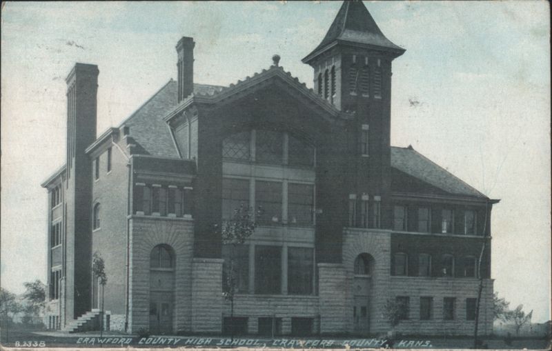Crawford County High School, Crawford County, Kansas Cherokee