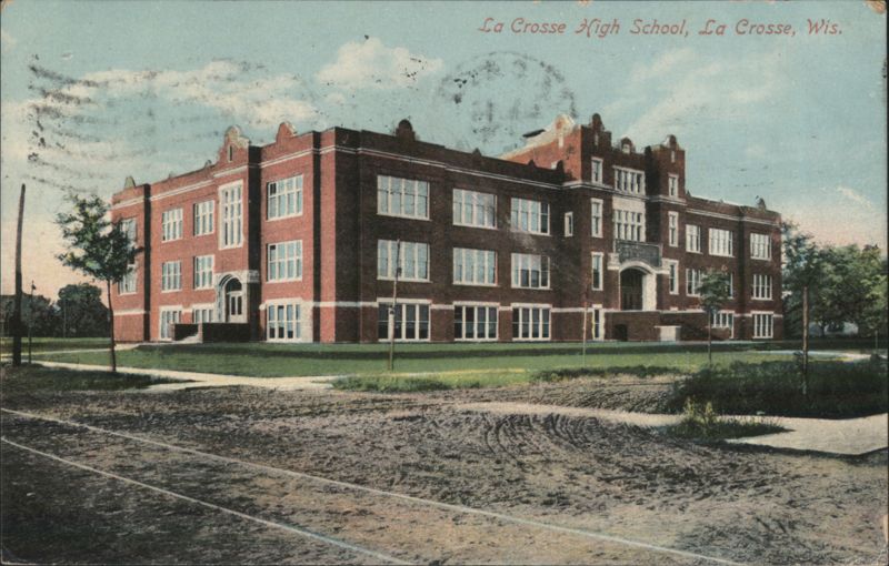 La Crosse High School Building Exterior Wisconsin