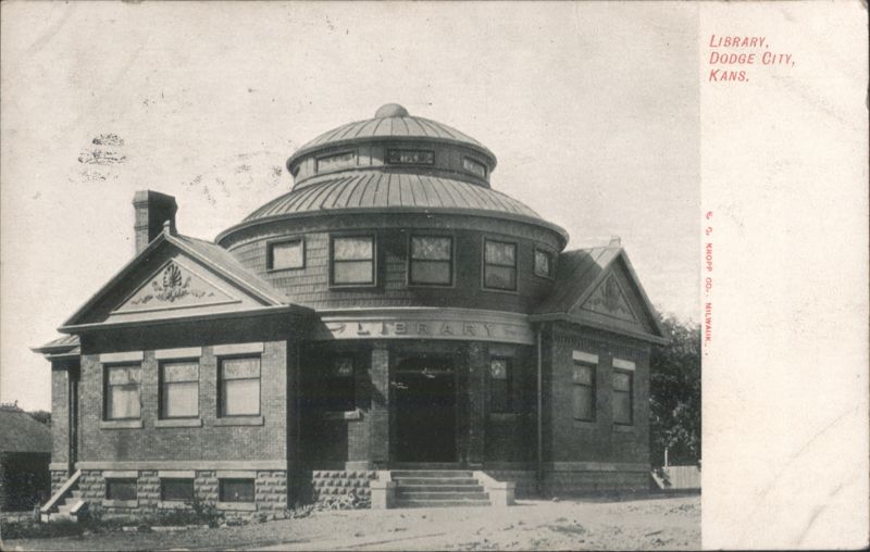 Public Library Building Dodge City Kansas
