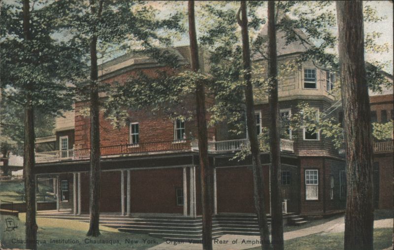 Organ Vault, Rear of Amphitheater, Chautauqua Institution New York