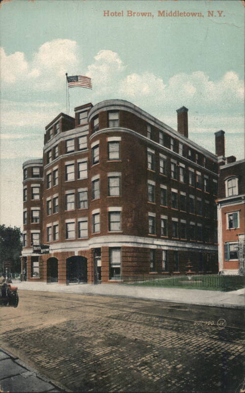 Hotel Brown, Middletown, New York