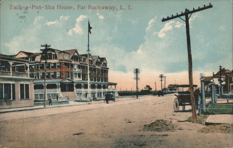 Tack-a-Pon-Sha House, Far Rockaway, Long Island New York