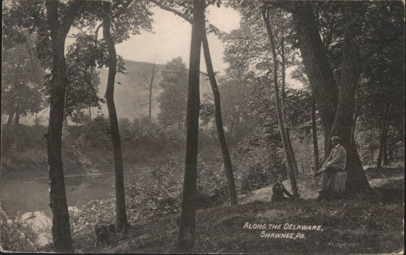 Along the Delaware River, Shawnee, Pennsylvania
